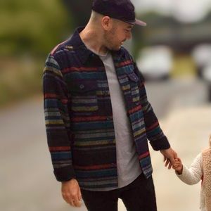 Goodfellow & Co Striped Shirt Jacket